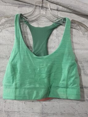 Women's Mint Green Racerback Sports Bra